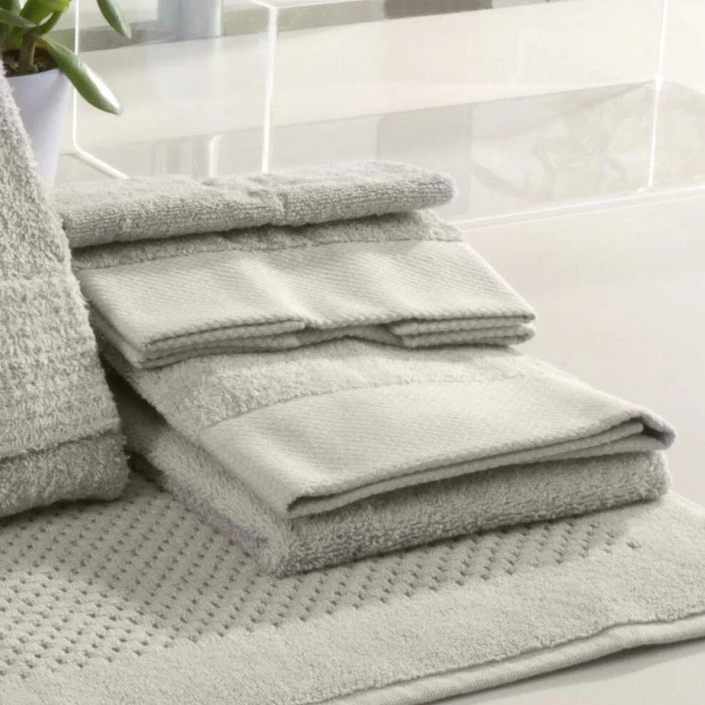 Asciugamano Ospite in Spugna Carezze 35x55 Champagne - Amo La Casa Shop