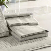 Asciugamano Viso in Spugna Carezze 50x100 Champagne - Amo La Casa Shop