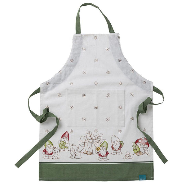 THUN® Grembiule Inverno Incantato 60x90 cm Gnomes Sage Green - Amo La Casa Shop