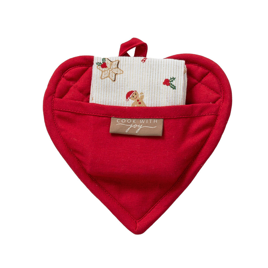 Presina + Strofinaccio Jolly Gift Standard Zenzino Red