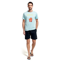 T-Shirt Uomo Spritz Hour Carter Azzurro - Amo La Casa Shop