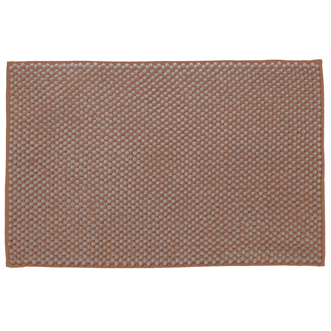 Tappeto Bagno 50x80 cm Brandy Bicolore Rust - Amo La Casa Shop