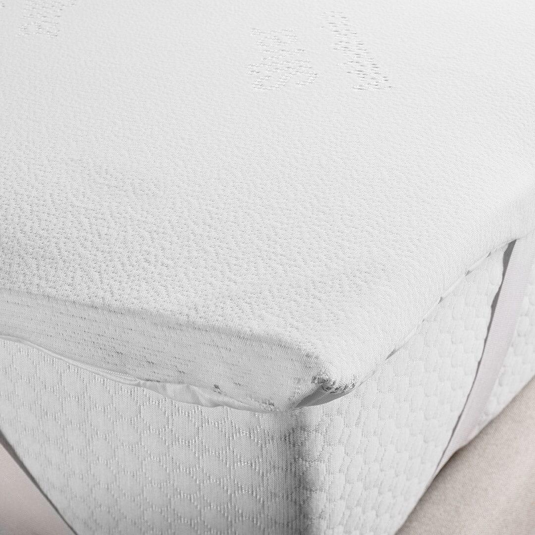 EasyDream Topper Matrimoniale 170x200 Memory Foam Tinta Unita White - Amo La Casa Shop