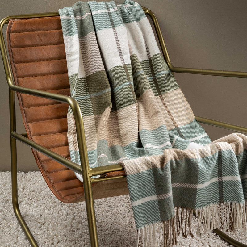 Plaid Torino 127x152 Olive