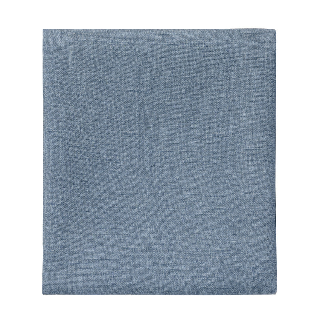 Di Maestro Tovaglia Antimacchia Effetto Lino Cm 150x260 Tinta Unita Denim Blue