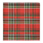 Tovaglia Tinta in Filo Cinnamon 140x240 Tartan Shiny Red - Amo La Casa Shop