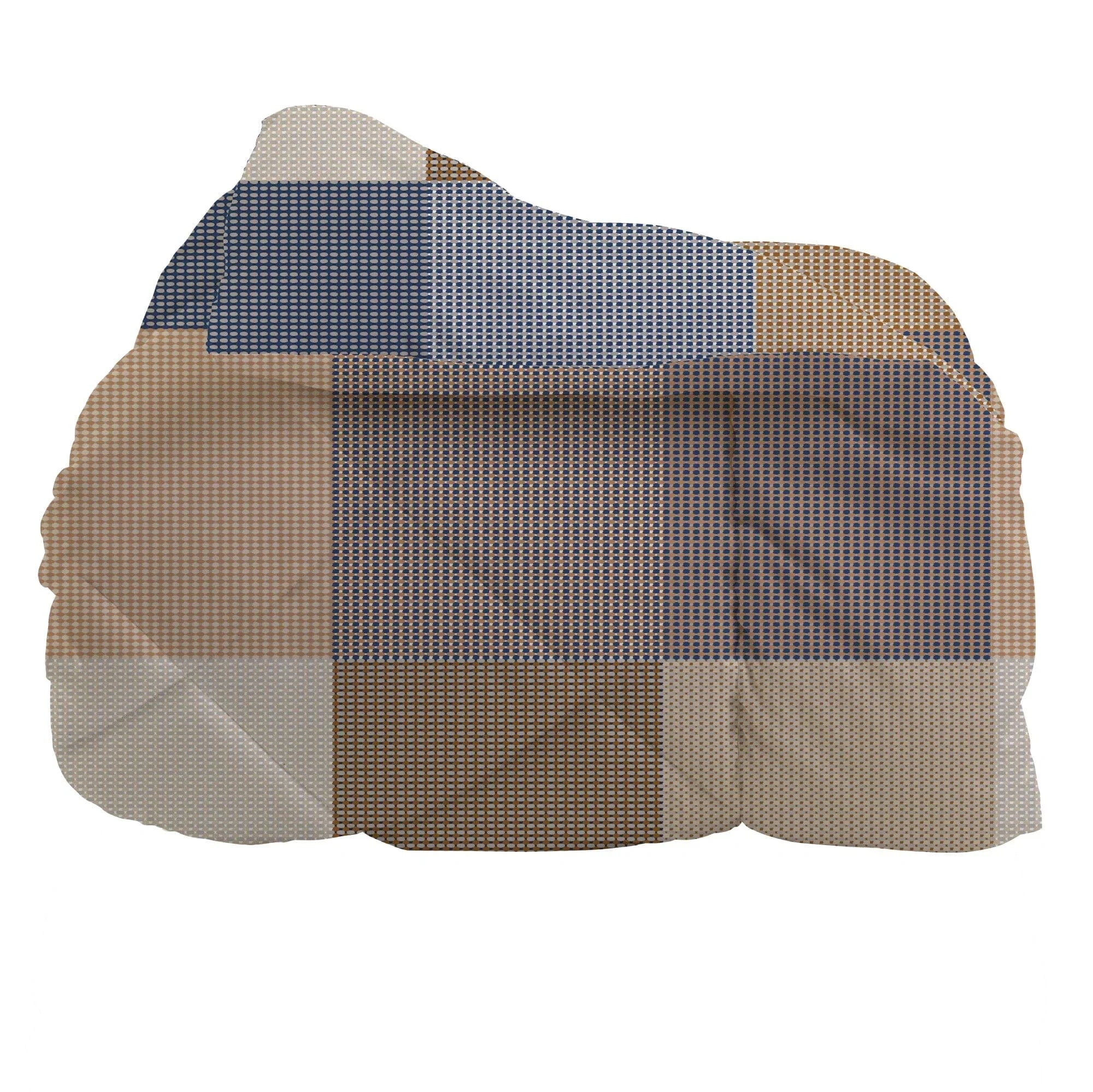 LUXURY COLLECTION DI MAESTRO Trapunta Matrimoniale Soffice 260x260 cm con Stampa - Fantasia Carter Blue - Amo La Casa Shop