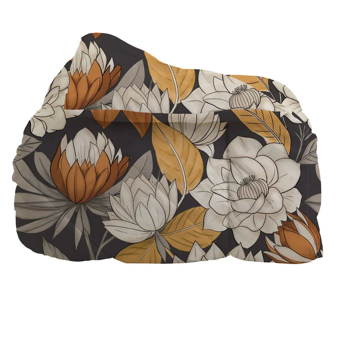 Trapunta Matrimoniale con Stampa - Fantasia Brandy Colette Grigio Scuro - Amo La Casa Shop