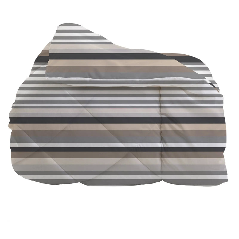 LUXURY COLLECTION DI MAESTRO Trapunta Singola Soffice 180x260 cm con Stampa - Fantasia Daniel Grey - Amo La Casa Shop