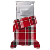 Trapunta Deco Classy Holly Singolo - Fantasia Espen Red
