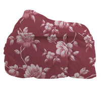 Trapunta Matrimoniale Deco con Stampa - Fantasia Malibù Rosa Scuro - Amo La Casa Shop