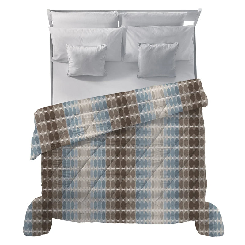 Trapunta Matrimoniale 250x250 cm con Stampa Acqua Adrian Brown - Amo La Casa Shop