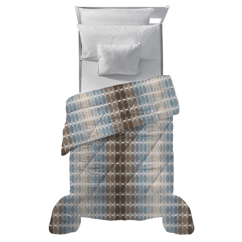 Trapunta Singola 170x250 cm con Stampa Acqua Adrian Brown - Amo La Casa Shop