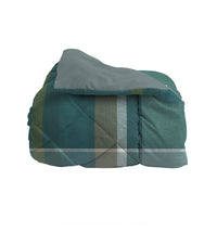 Happidea Trapunta Matrimoniale Soffice con Stampa Clinton Teal