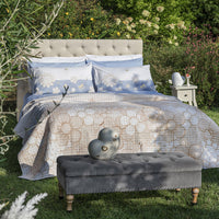 THUN® Trapuntino Matrimoniale Elegance con Stampa Digitale Grace Beige - Amo La Casa Shop