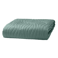 Trapuntino Singolo 170x250 Sunny Wave Green - Amo La Casa Shop