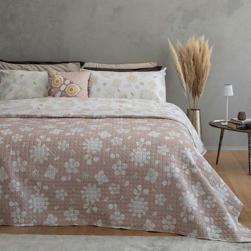 THUN® Trapuntino Matrimoniale con Stampa  Exclusive Collection Beige