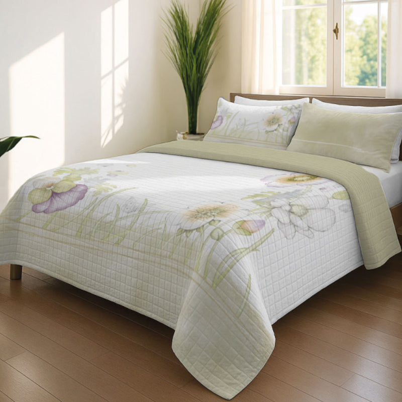 THUN® Trapuntino Matrimoniale Bloom White