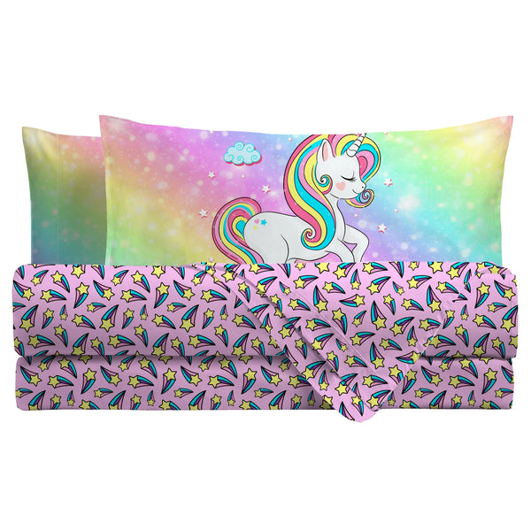 Parure Copripiumino Singolo Kids in Cotone Twinkle Multicolor - Amo La Casa Shop