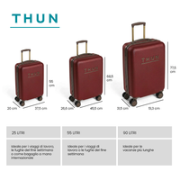 THUN® Set Valigie Annita S/M/L - Red