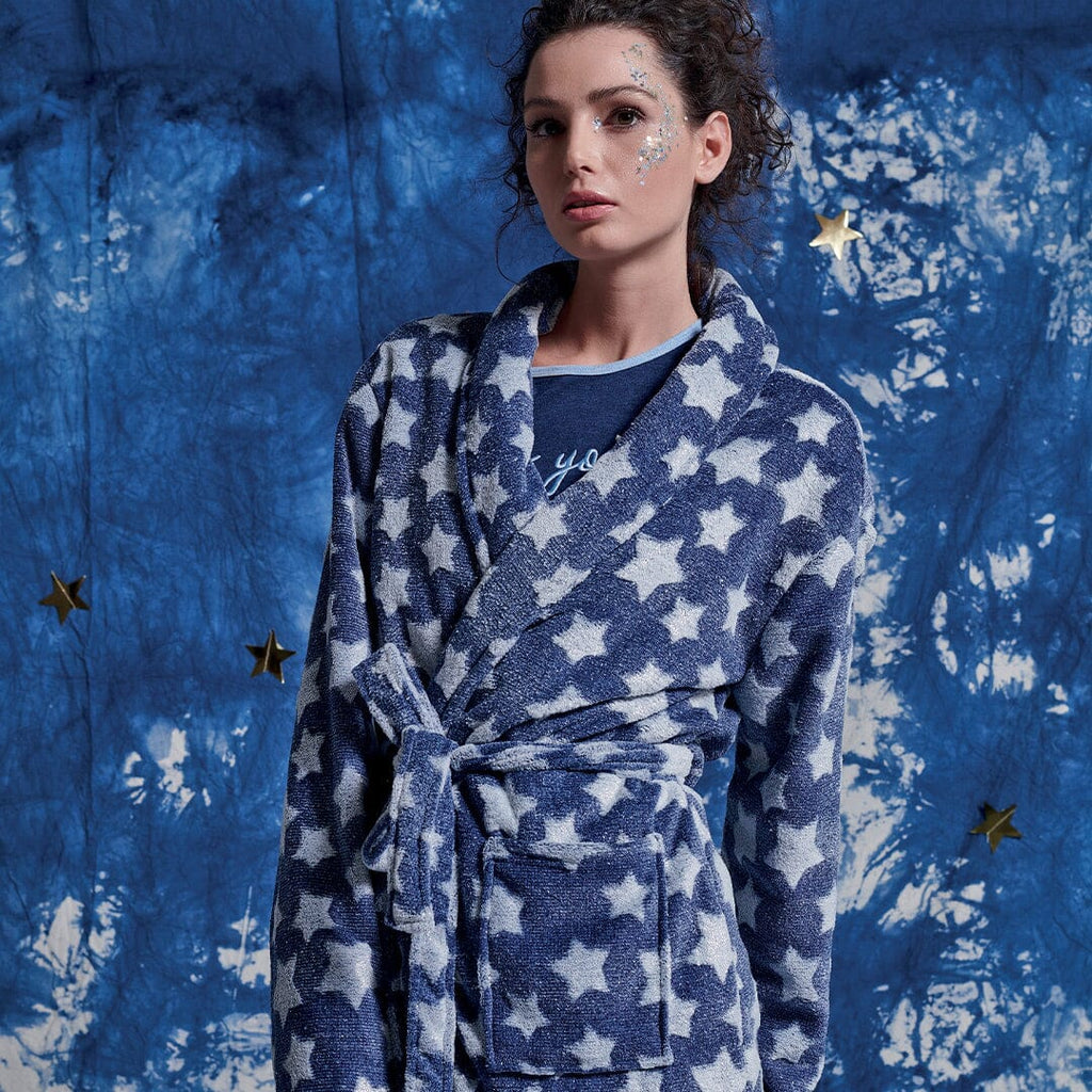 Vestaglia Donna Andromeda Blue - Amo La Casa Shop