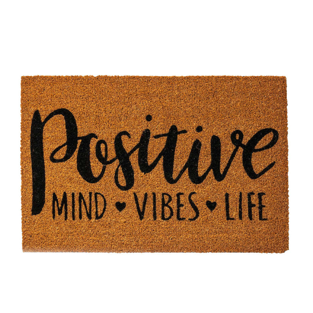 Zerbino Ancona Flavor Me 40x60 cm Positive Mind Vibes Natural