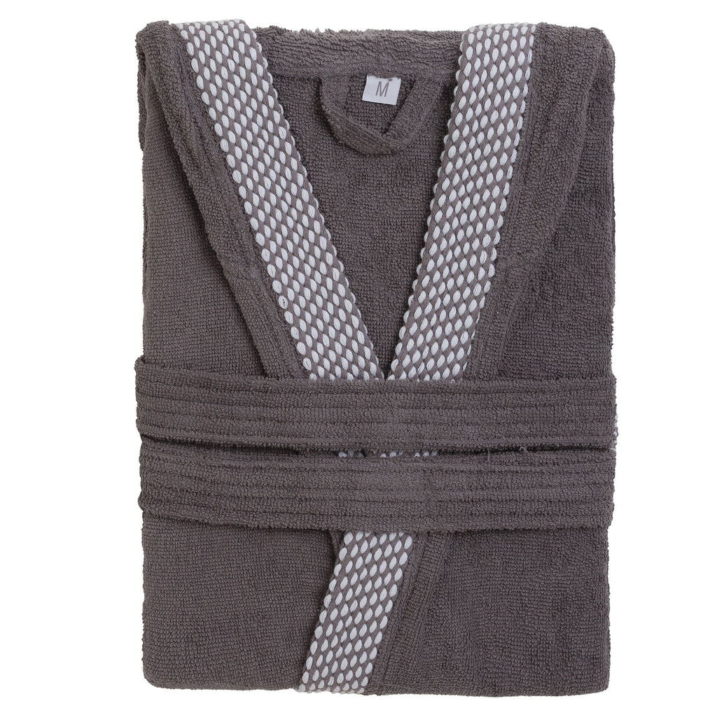 Accappatoio Bali Tinta Unita Dark Grey - Amo La Casa Shop