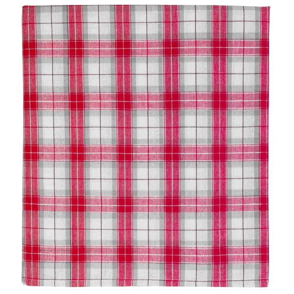 Tovaglia 140X240 Tartan Rosso - Amo La Casa Shop