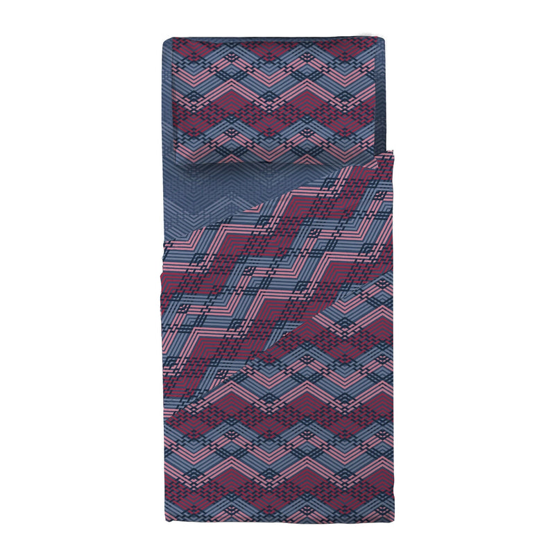 LUXURY COLLECTION DI MAESTRO Completo Letto Singolo Ayrton Blue - Amo La Casa Shop