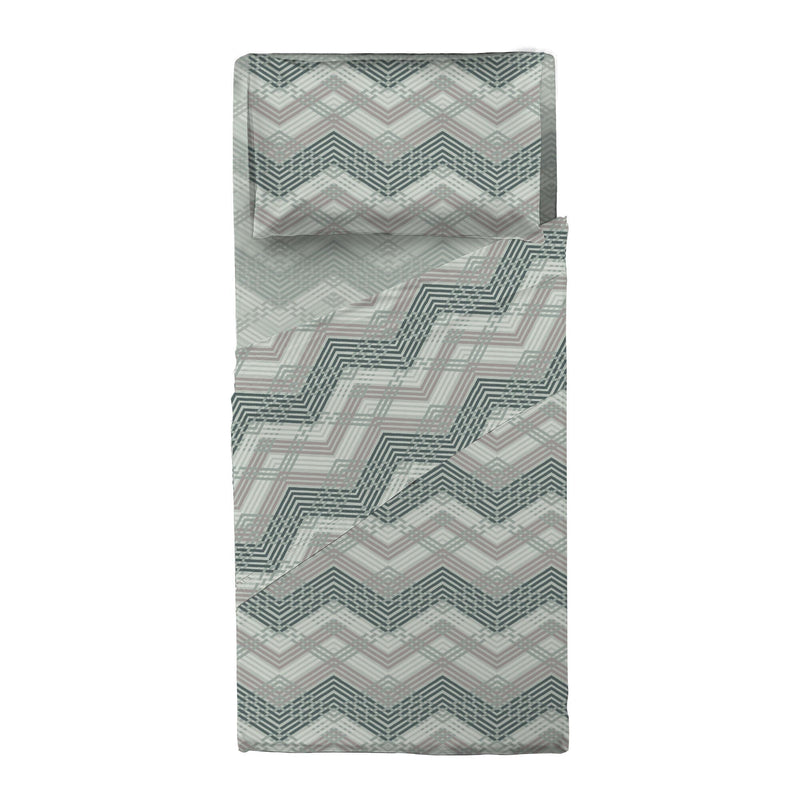 LUXURY COLLECTION DI MAESTRO Completo Letto Singolo Ayrton Green - Amo La Casa Shop